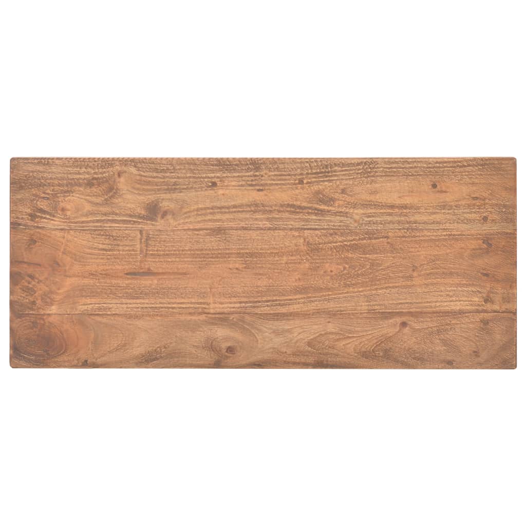 Konsolbord massivt mahognyträ 69x28x70 cm