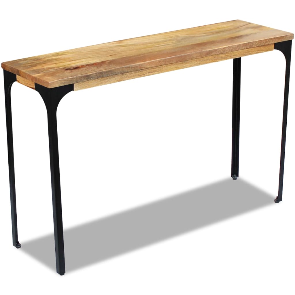 Konsolbord mangoträ 120x35x76 cm