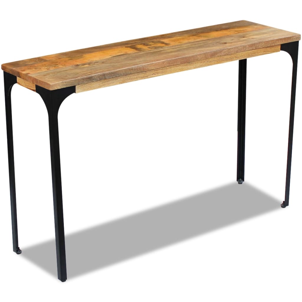 Konsolbord mangoträ 120x35x76 cm