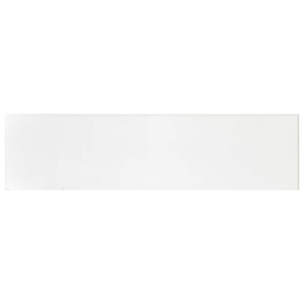 Konsolbord vit 120x30x76 cm MDF