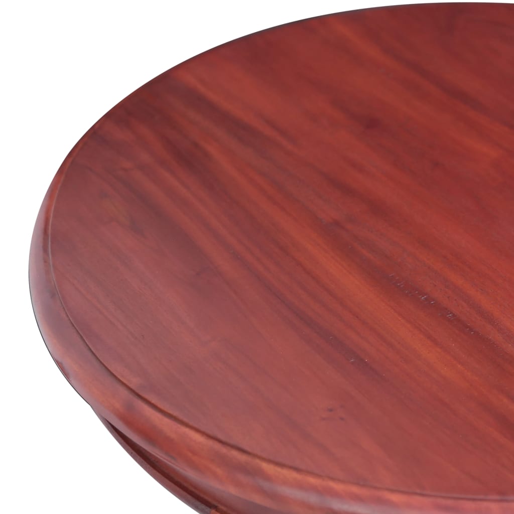 Sidobord brun 50x50x65 cm massiv mahogny
