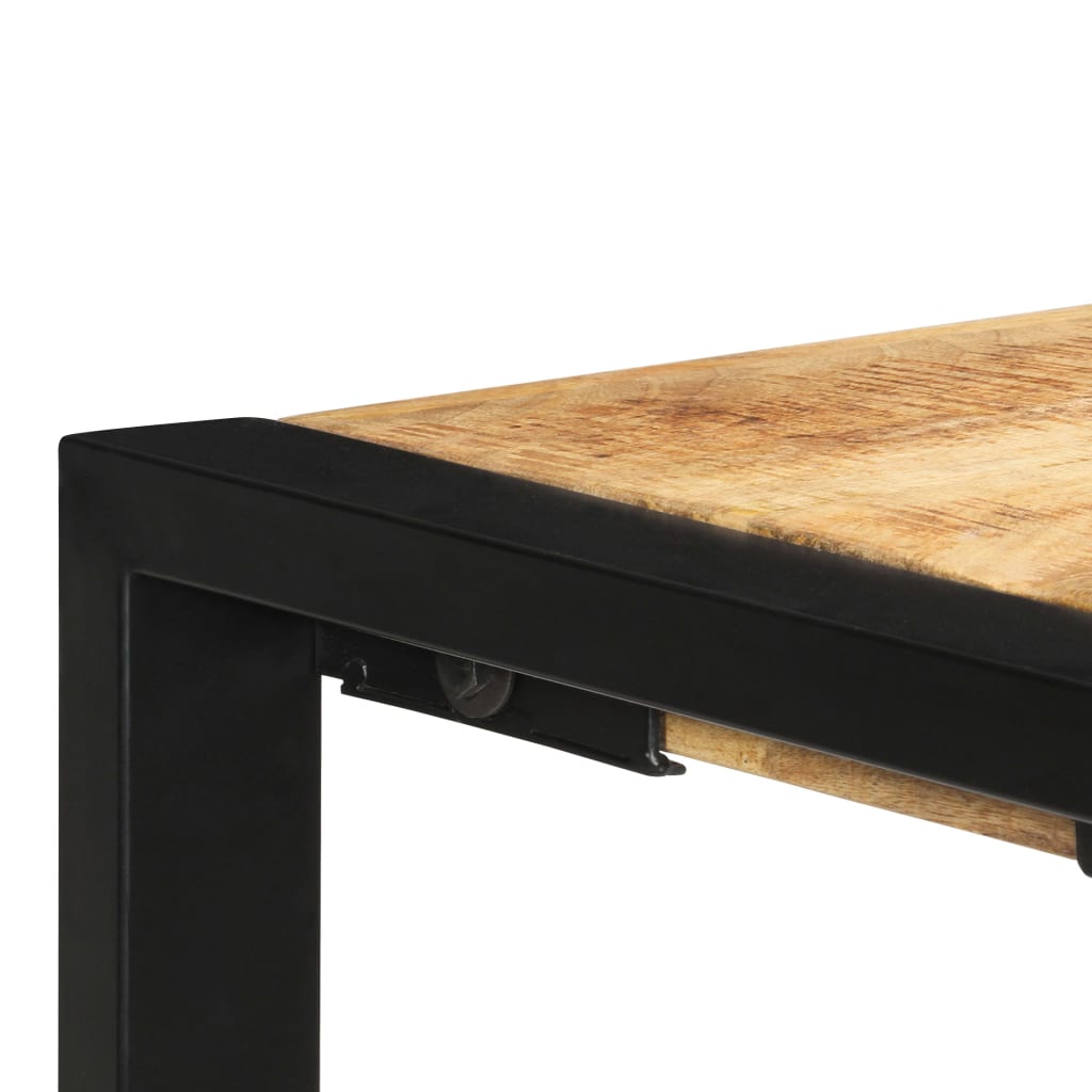 Avlastningsbord 110x35x76 cm massivt mangoträ