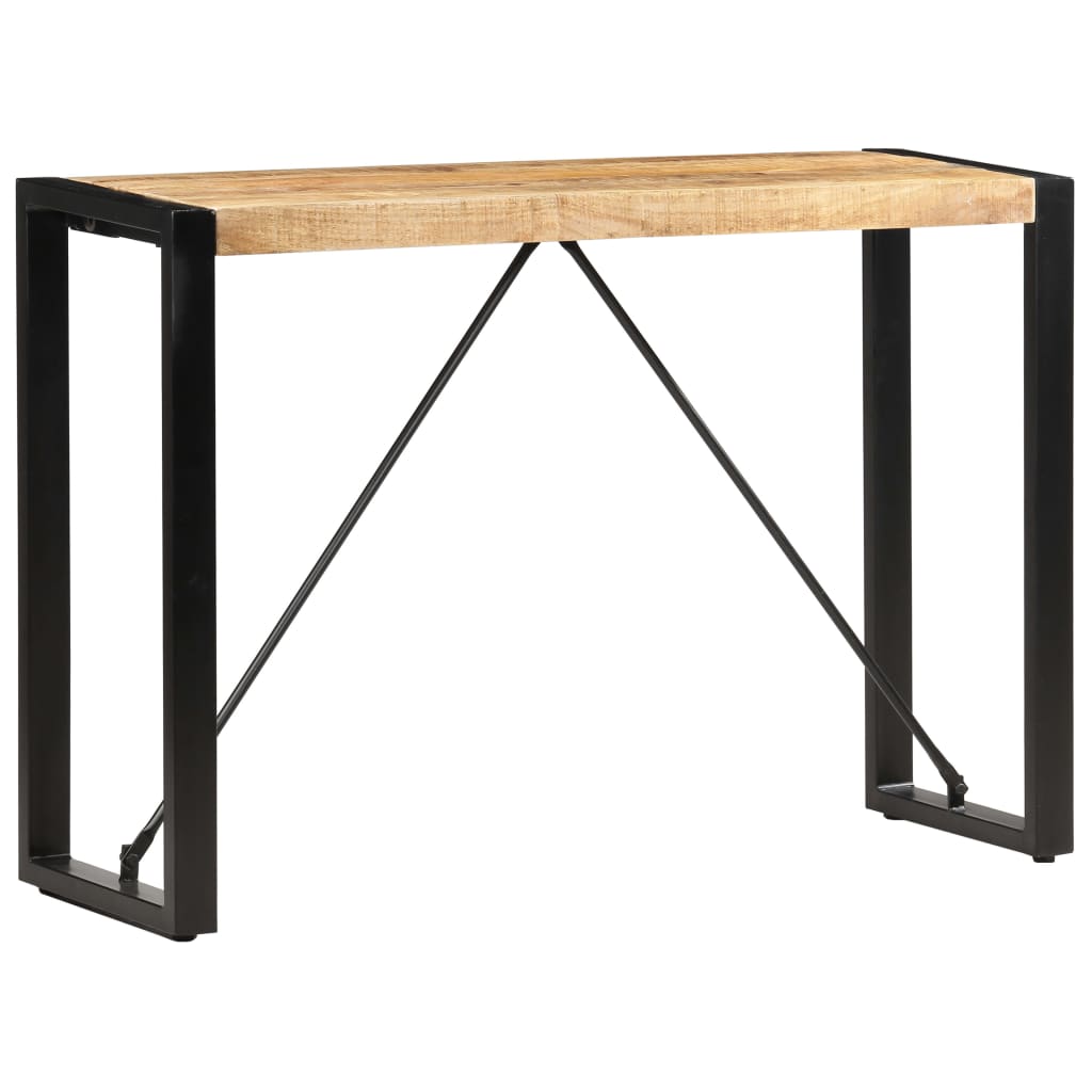 Avlastningsbord 110x35x76 cm massivt mangoträ