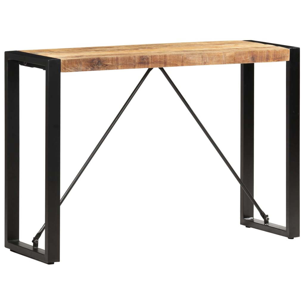 Avlastningsbord 110x35x76 cm massivt mangoträ