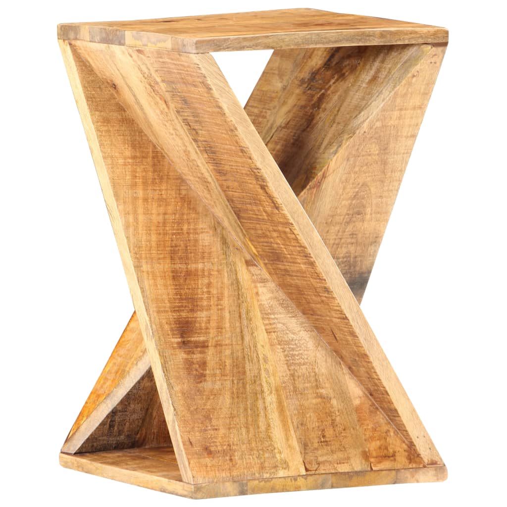 Sidobord 35x35x55 cm massivt mangoträ