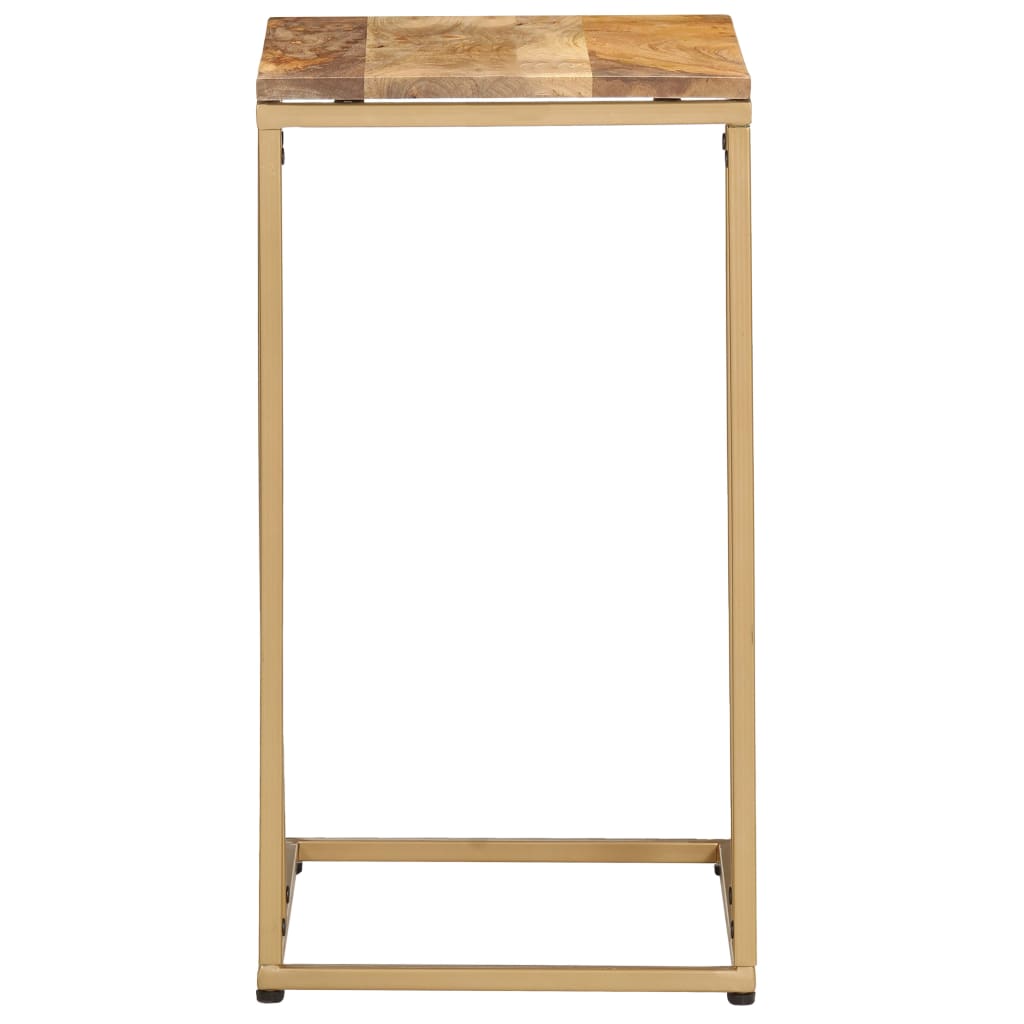 Sidobord 35x45x65 cm massivt mangoträ