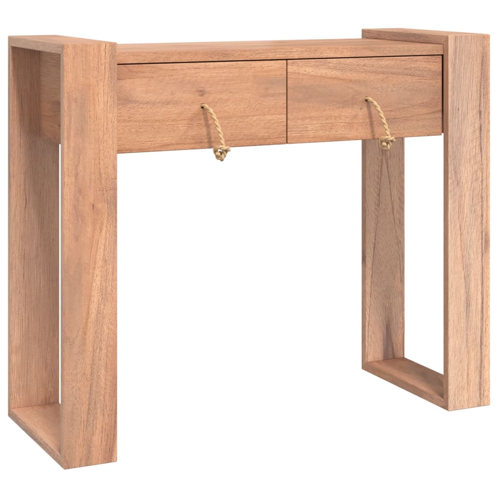Avlastningsbord 90x35x75 cm massiv teak