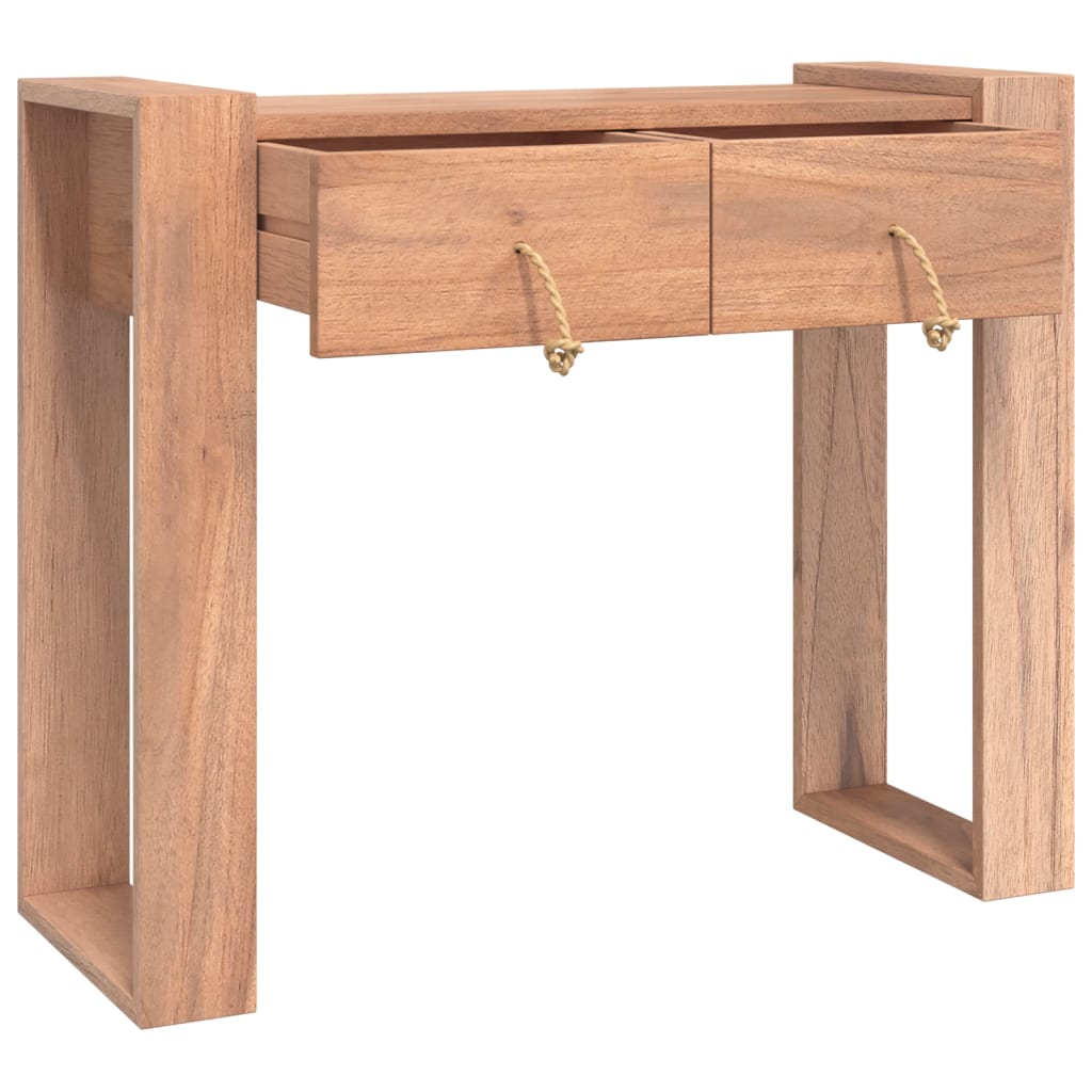 Avlastningsbord 90x35x75 cm massiv teak