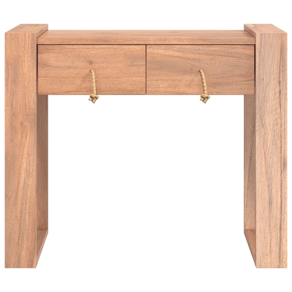 Avlastningsbord 90x35x75 cm massiv teak