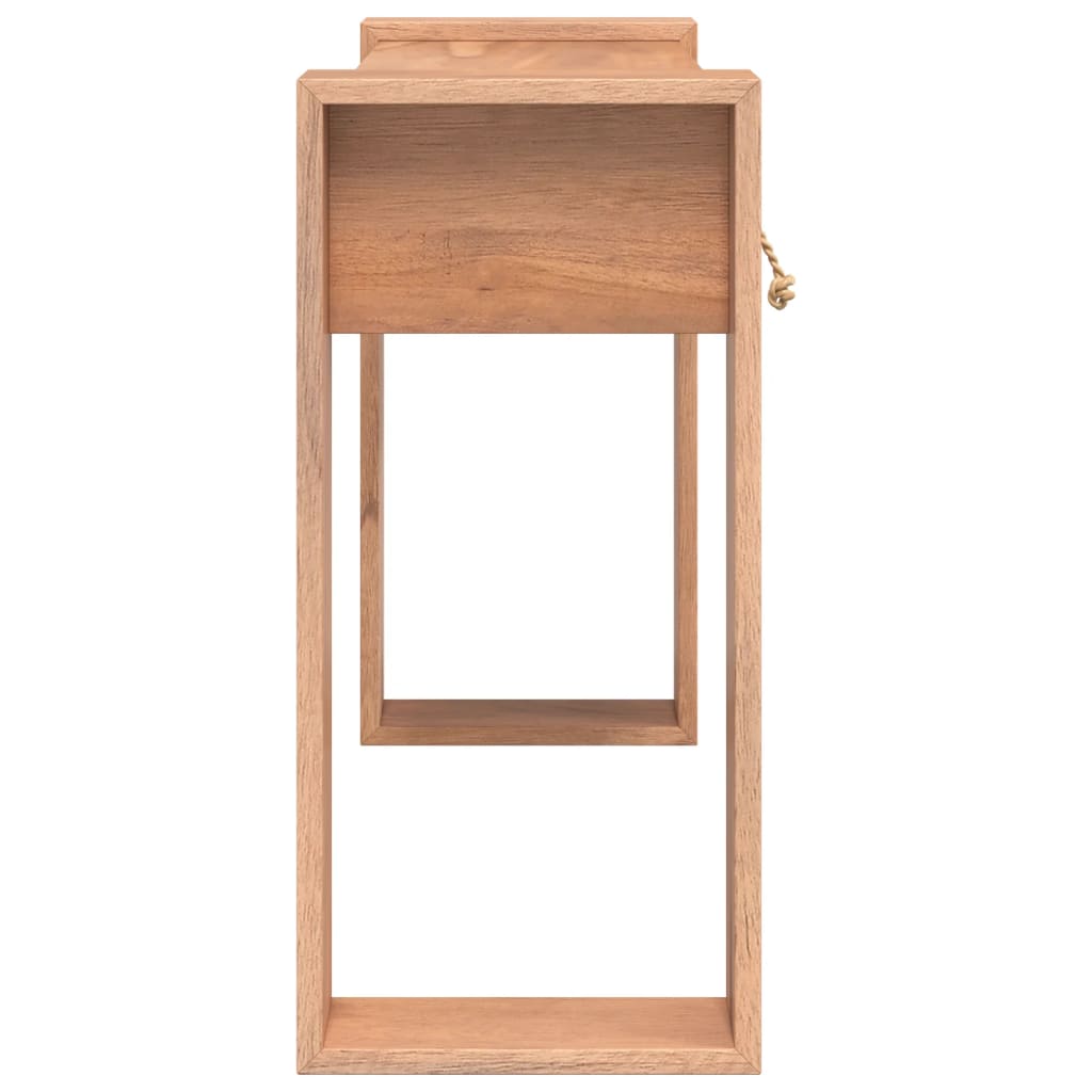 Avlastningsbord 90x35x75 cm massiv teak
