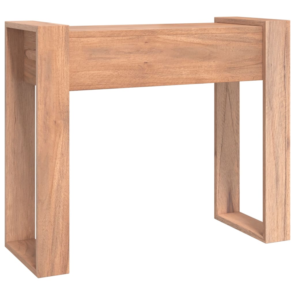 Avlastningsbord 90x35x75 cm massiv teak