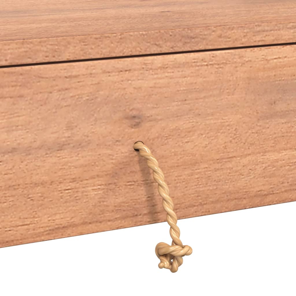 Avlastningsbord 90x35x75 cm massiv teak