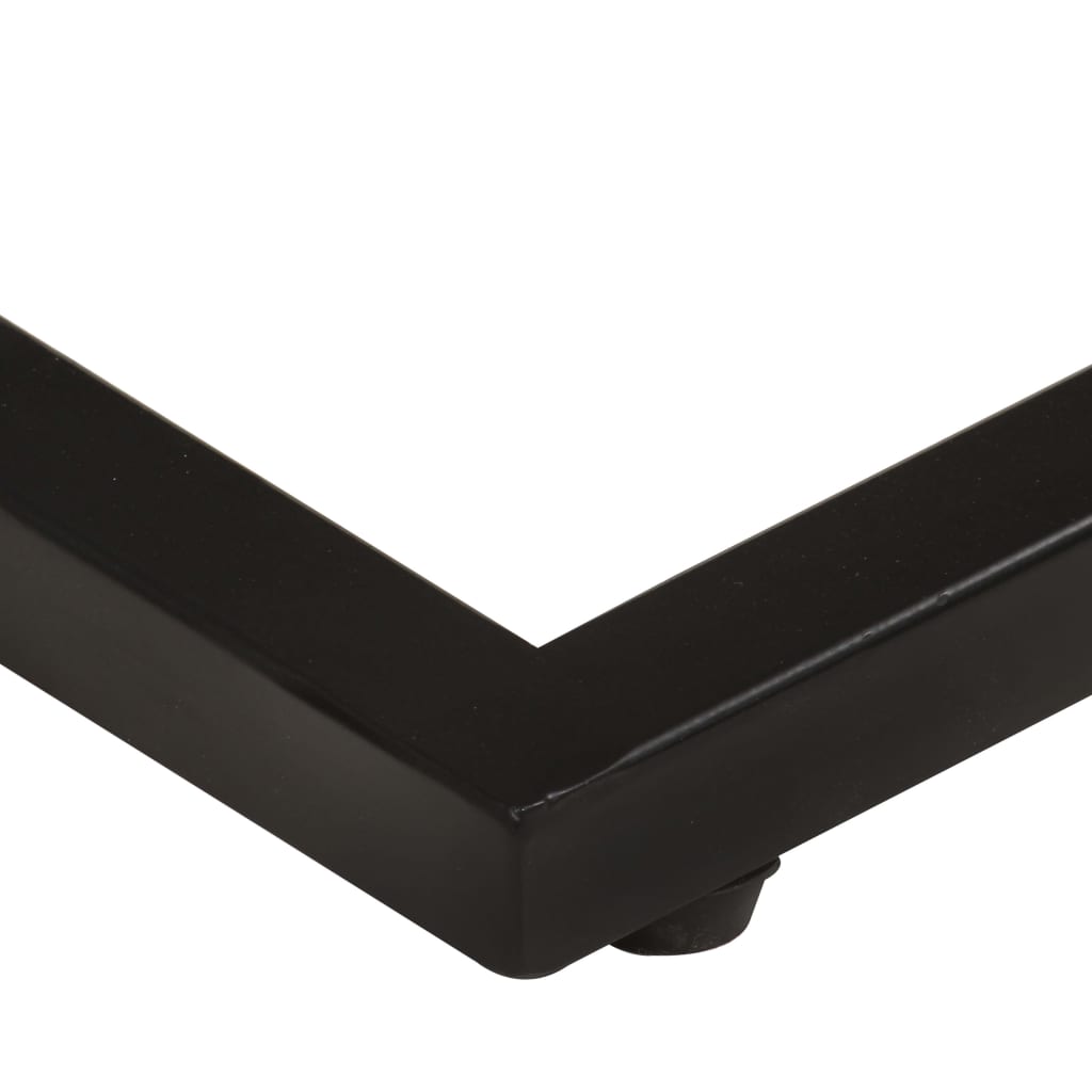 Sidobord 2 st 31,5x24,5x64,5 massivt akaciaträ
