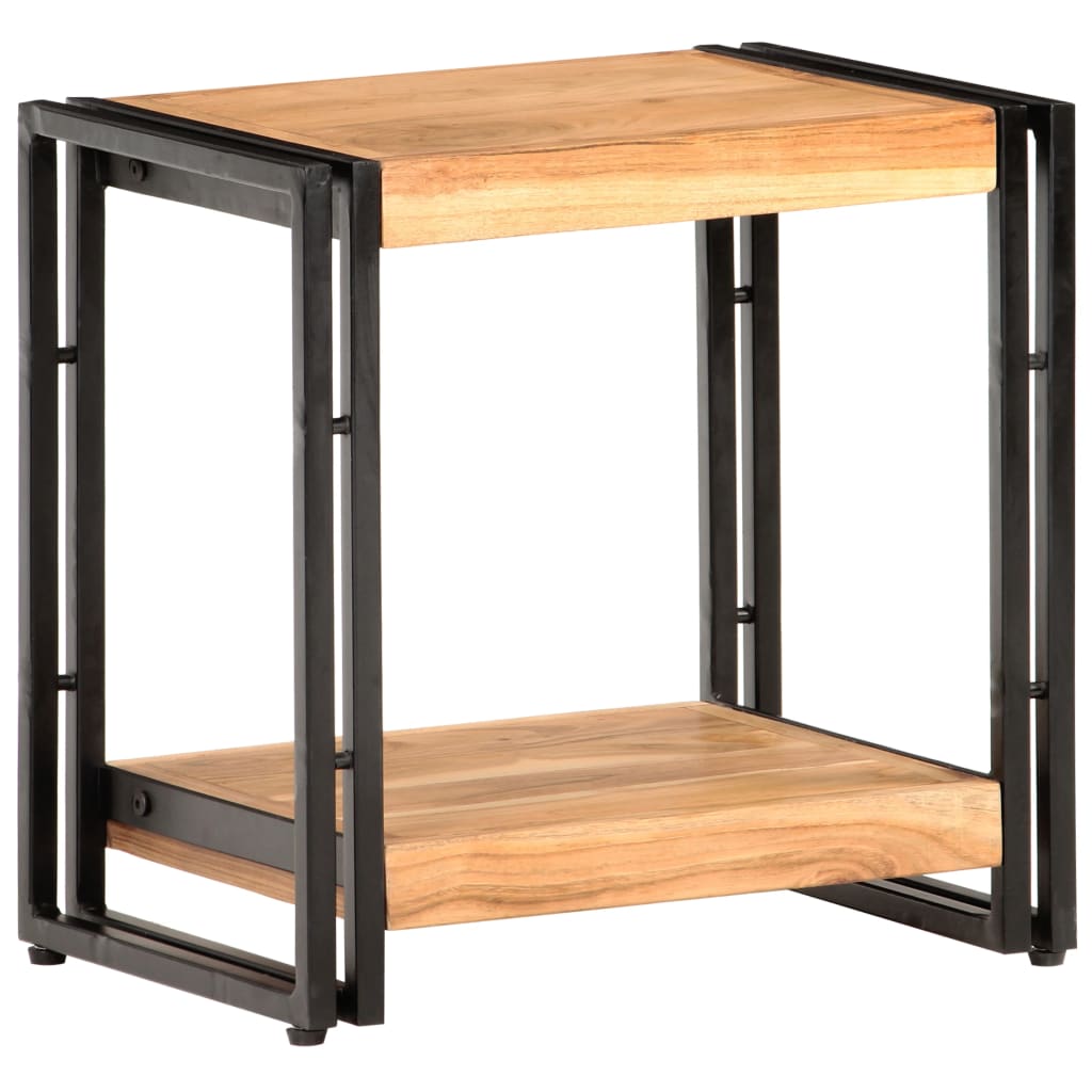 Sidobord 40x30x40 cm massivt akaciaträ