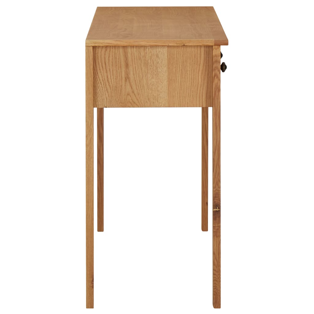 Sminkbord 110x40x75 cm massiv ek