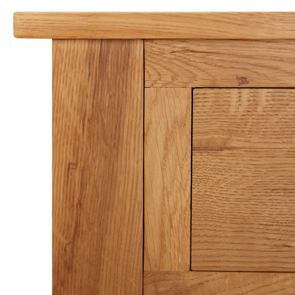 Sminkbord 110x40x75 cm massiv ek