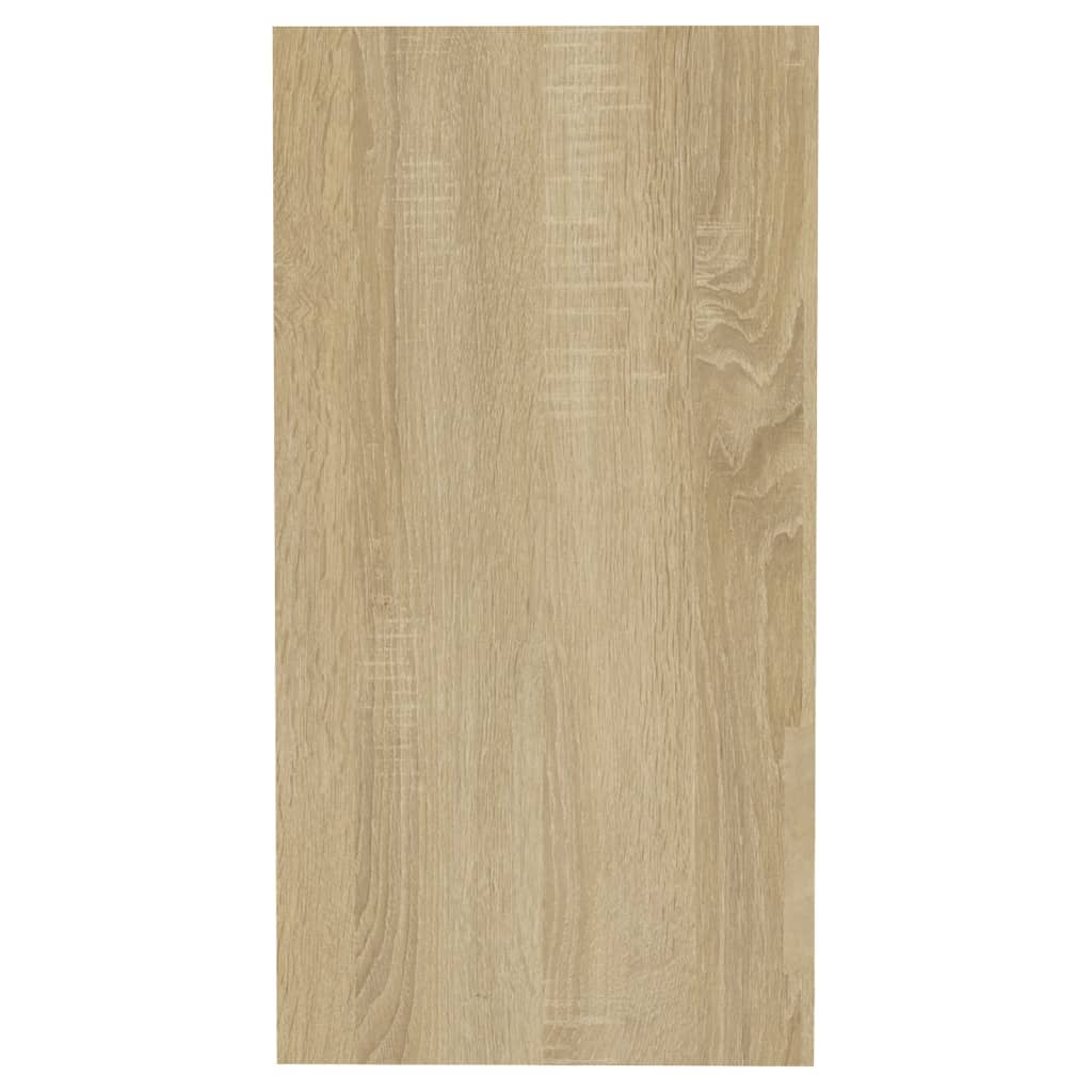 Sidobord sonoma-ek 50x26x50 cm konstruerat trä