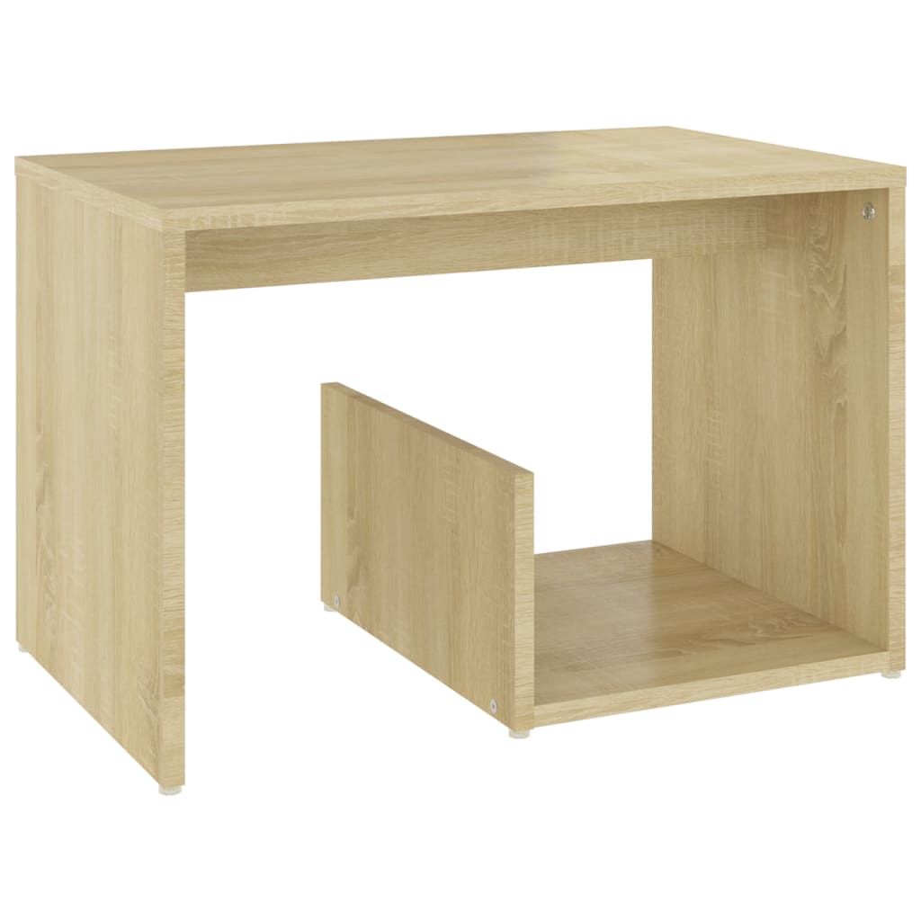 Sidobord sonoma-ek 59x36x38 cm konstruerat trä