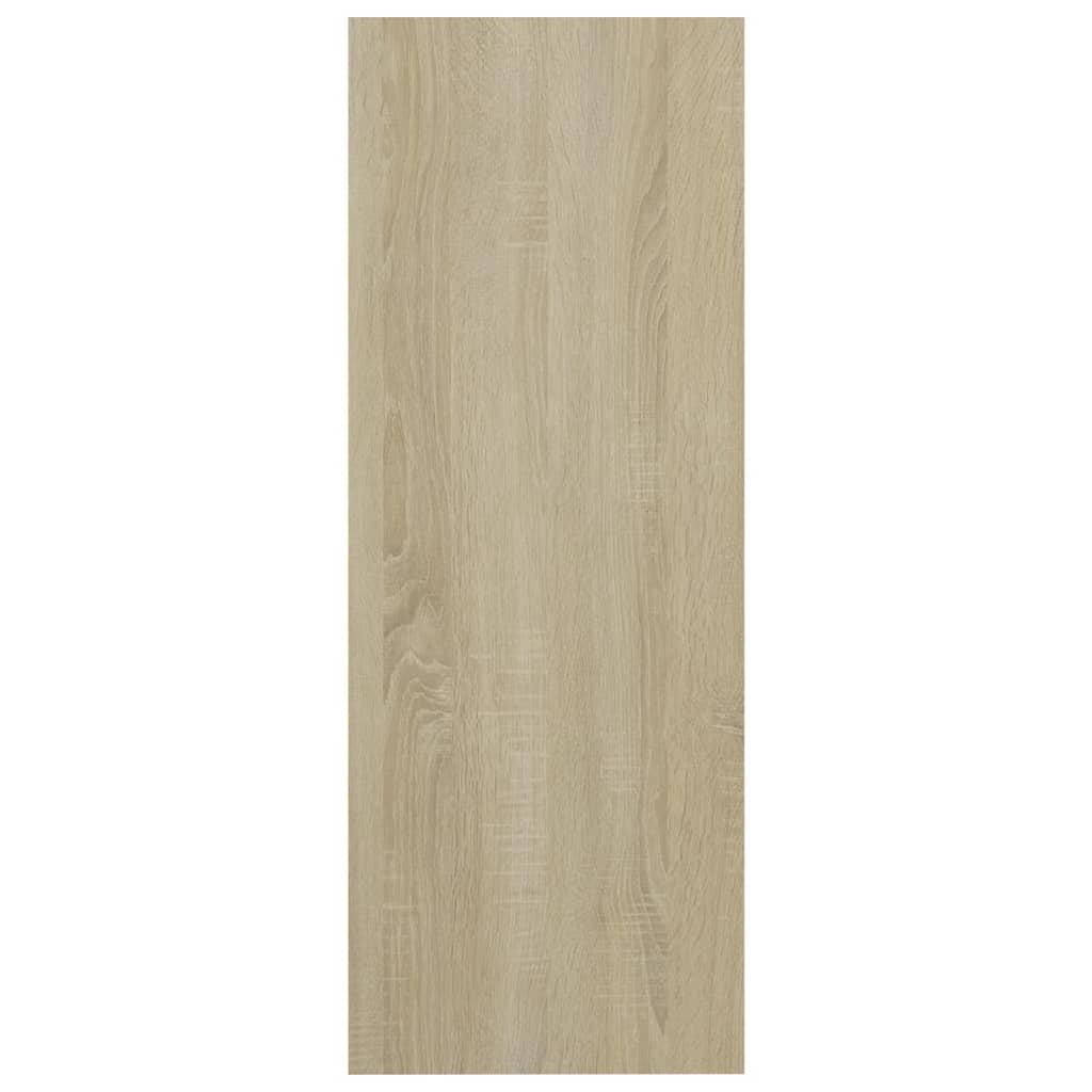 Avlastningsbord sonoma ek 78x30x80 cm konstruerat trä