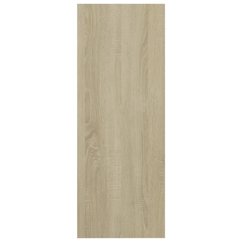 Avlastningsbord sonoma ek 105x30x80 cm konstruerat trä