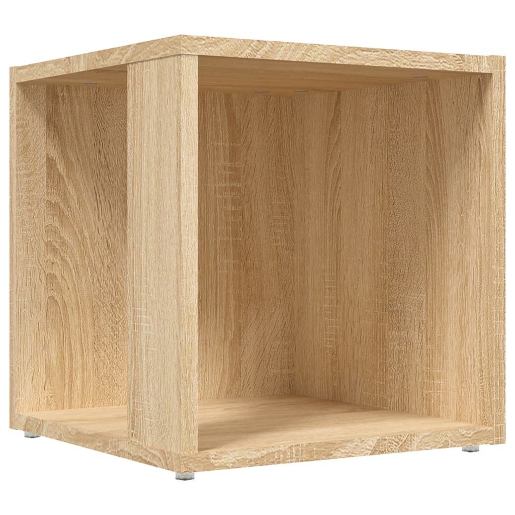 Sidobord sonoma-ek 33x33x34,5 cm konstruerat trä