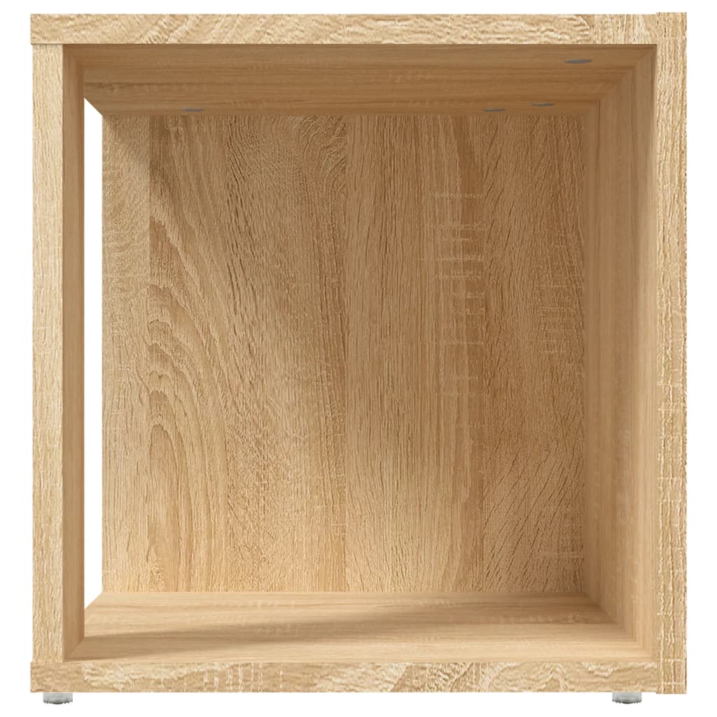 Sidobord sonoma-ek 33x33x34,5 cm konstruerat trä