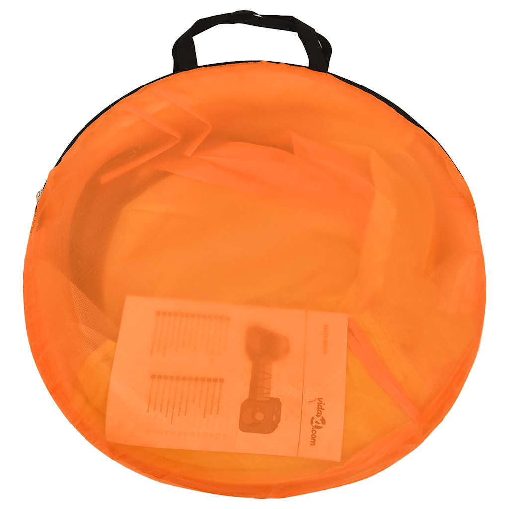 Lektält med 250 bollar flerfärgat 338x123x111 cm