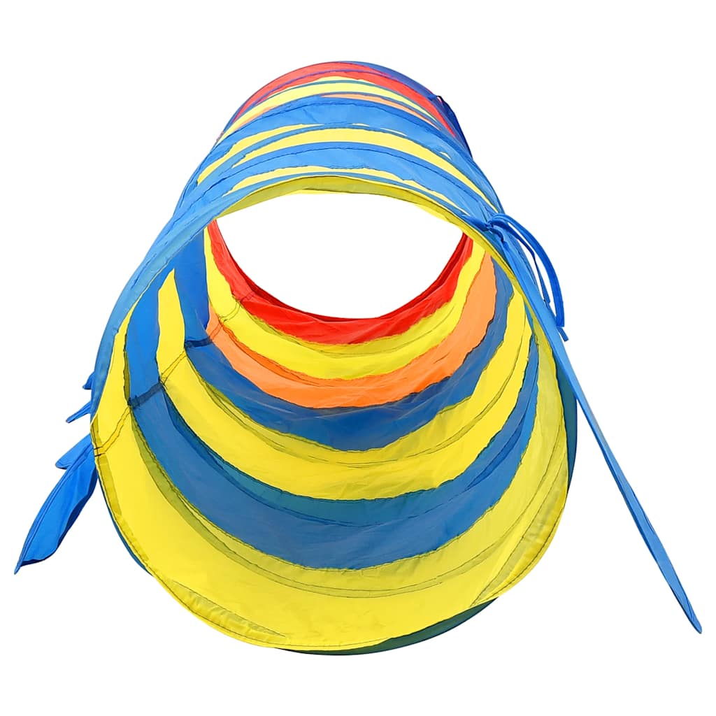 Lektunnel med 250 bollar flerfärgad 245 cm polyester