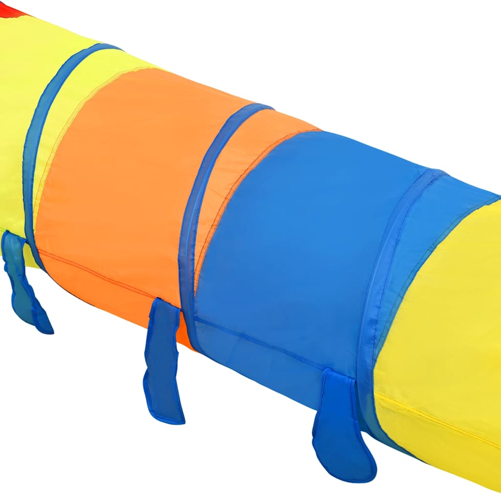 Lektunnel med 250 bollar flerfärgad 245 cm polyester