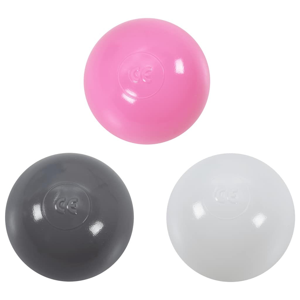 Lektunnel med 250 bollar flerfärgad 245 cm polyester