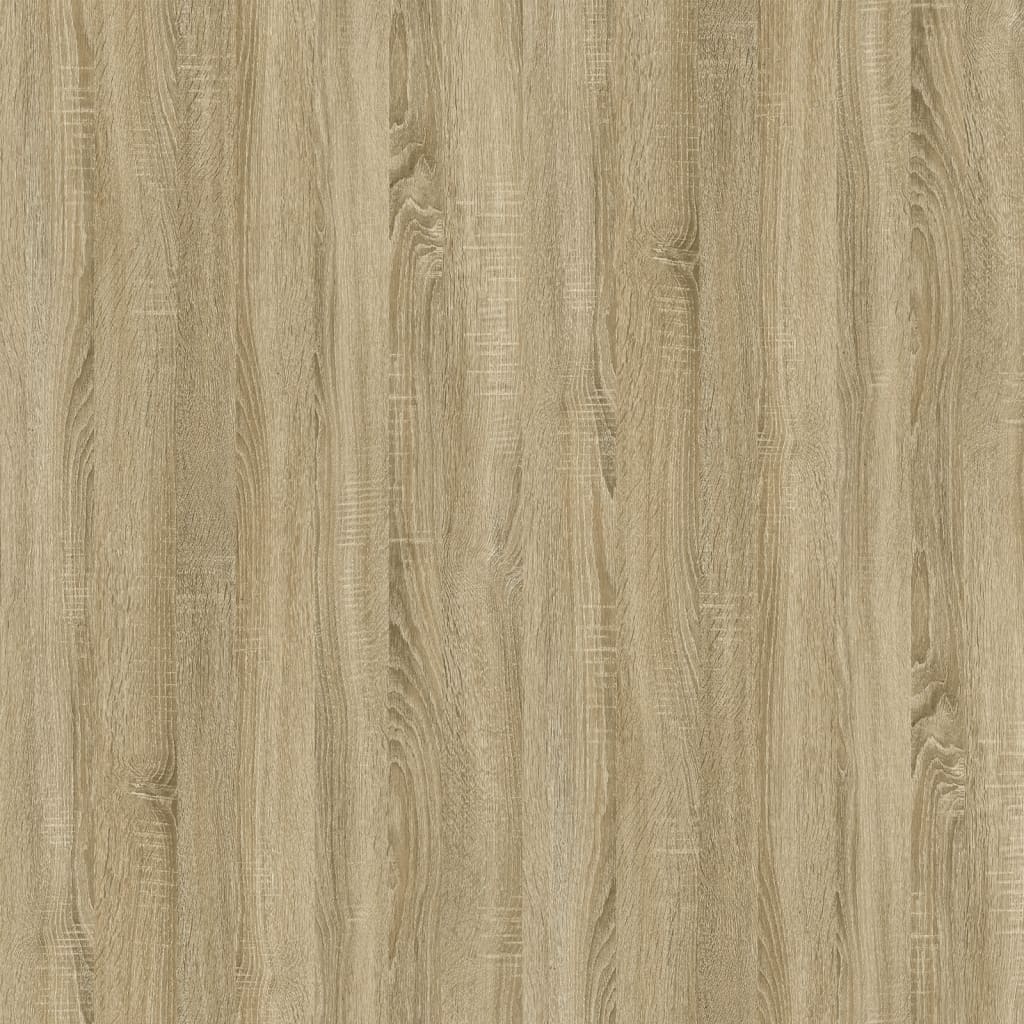 Sidobord sonoma-ek 50x46x35 cm konstruerat trä