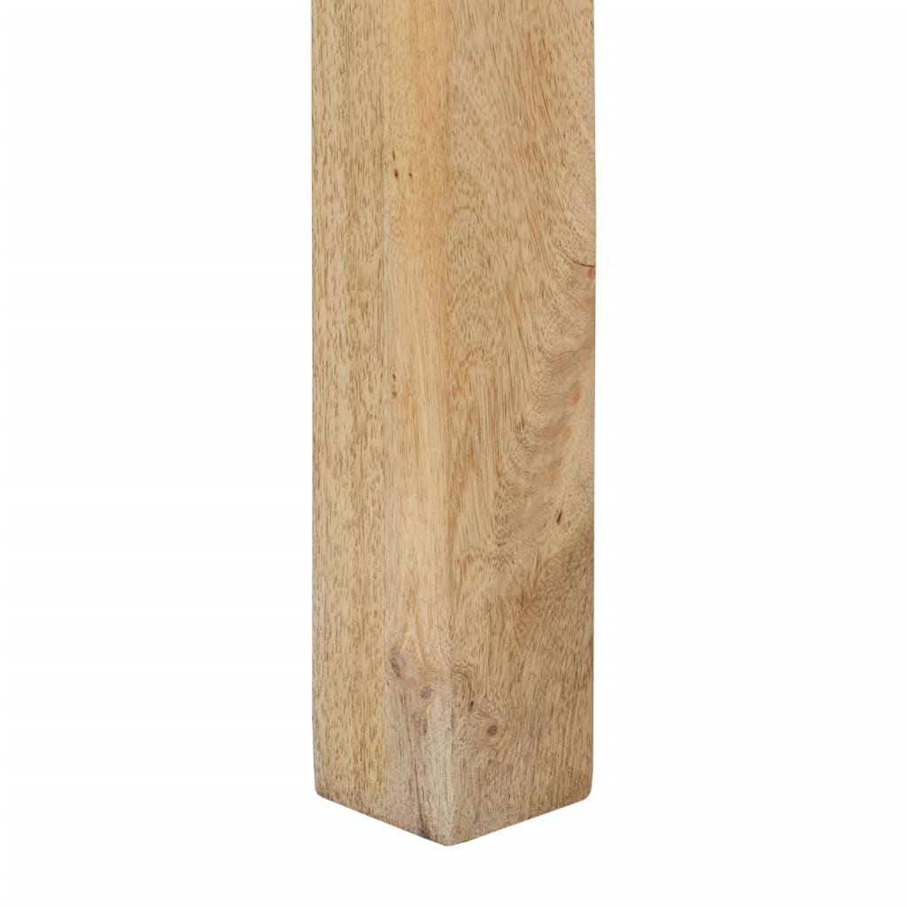 Konsolbord 110x30x75 cm massivt blekt mangoträ