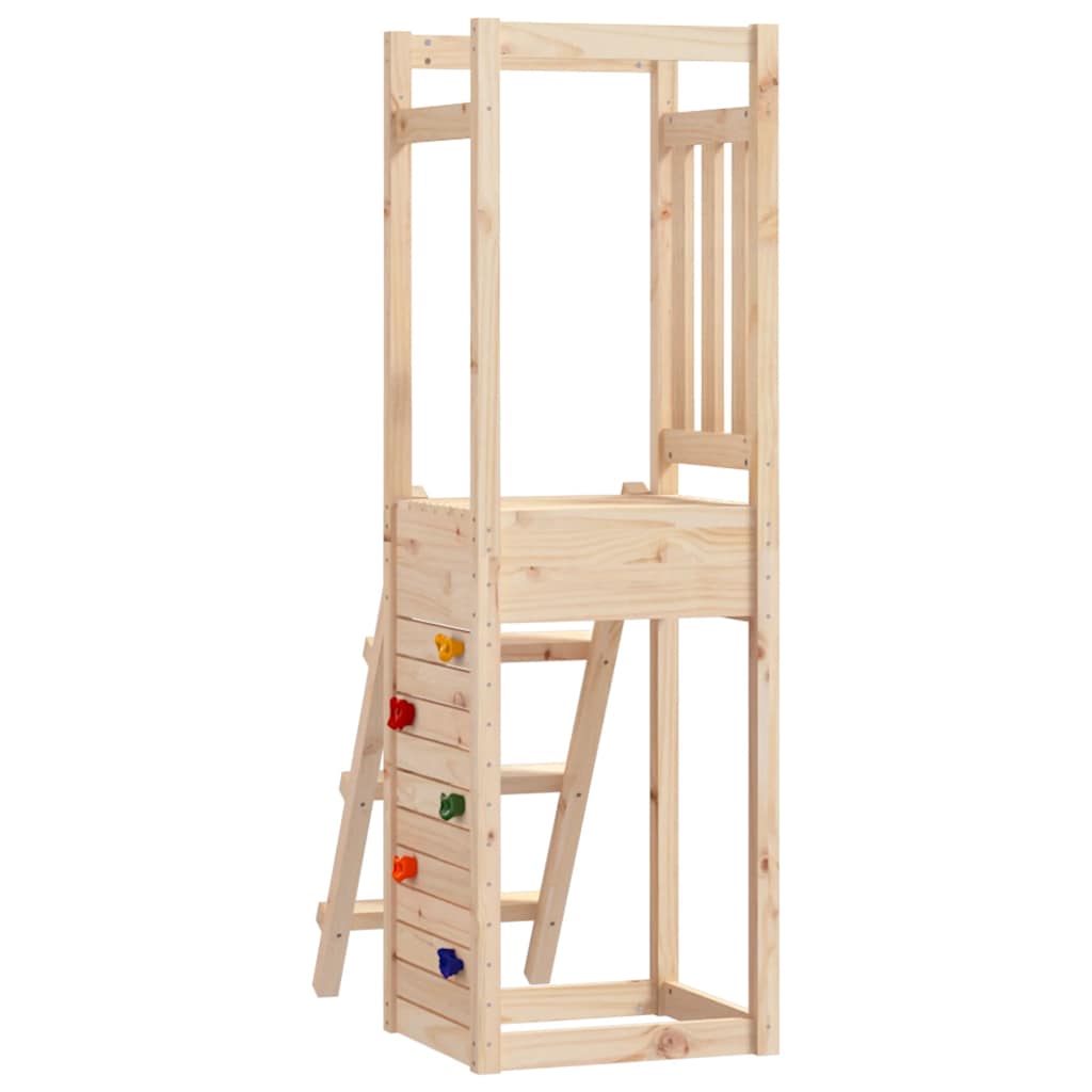 Lekplats 53x46,5x169 cm massiv furu