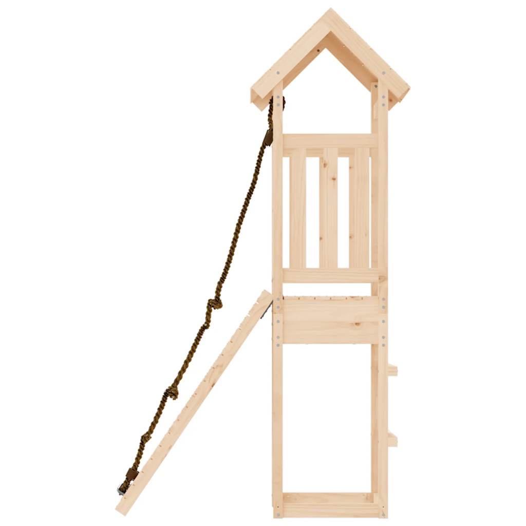 Lektorn med klättervägg massiv furu