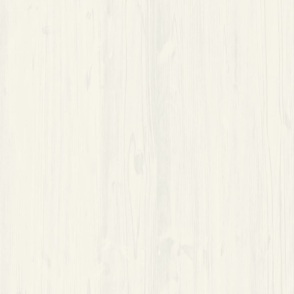 Bokhylla VIGO vit 90x35x114,5 cm massiv furu