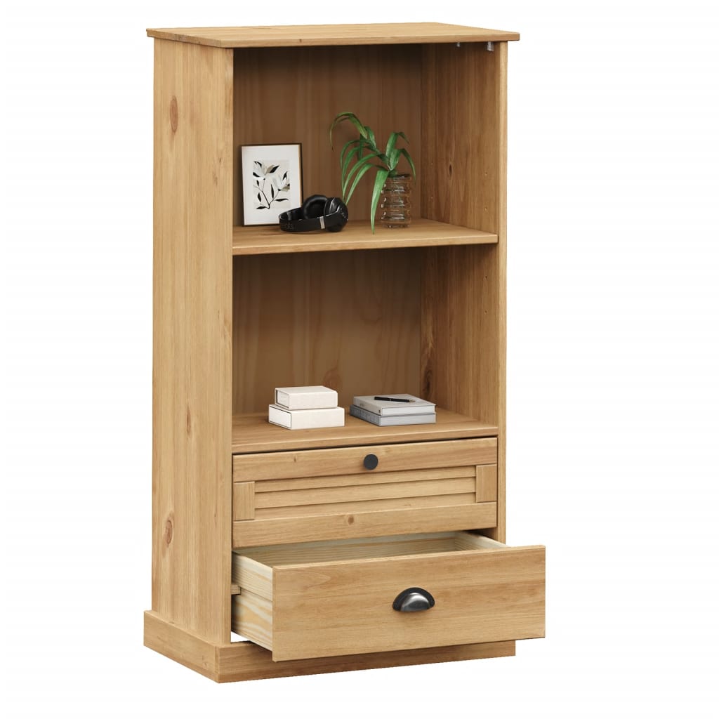 Bokhylla VIGO 60x35x114,5 cm massiv furu