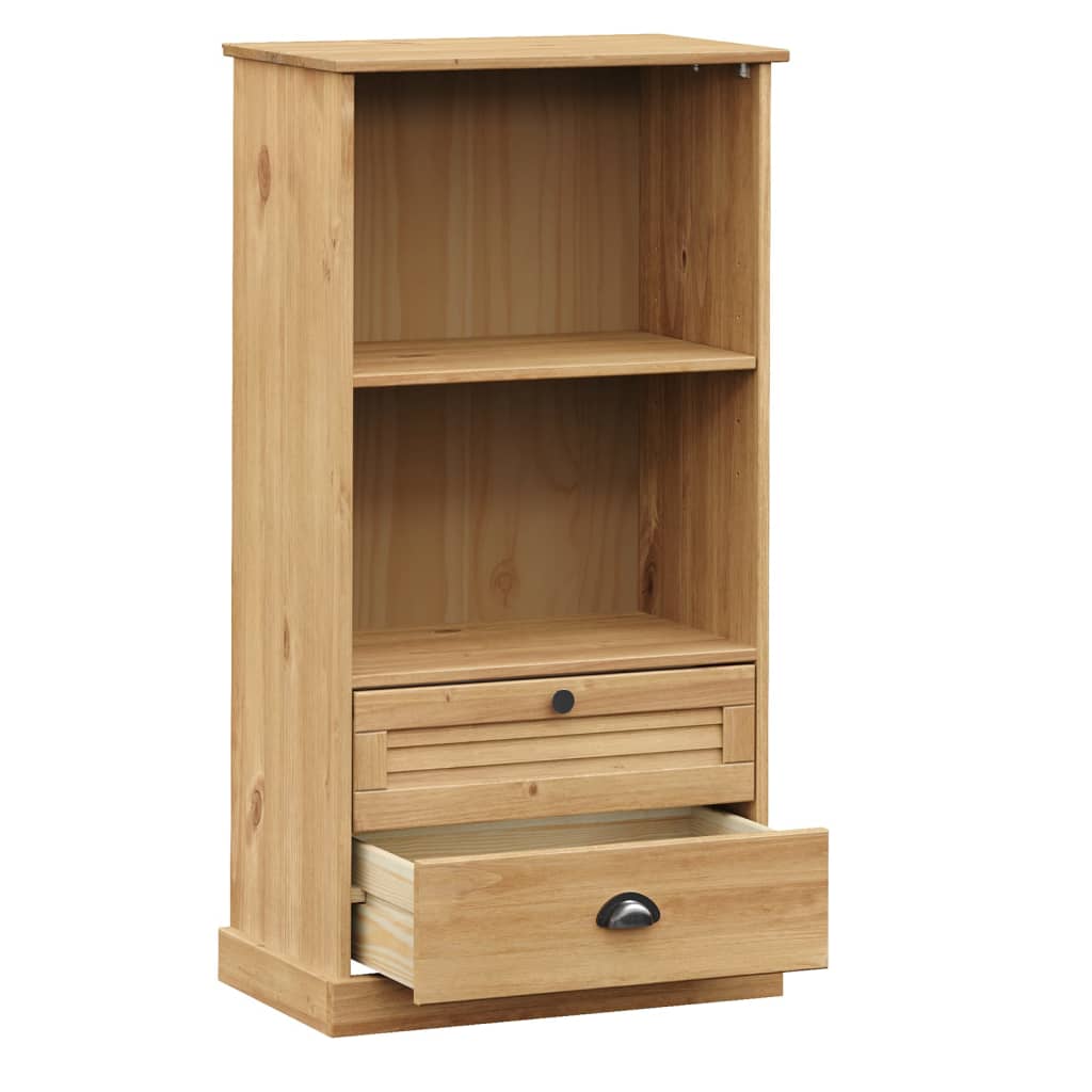 Bokhylla VIGO 60x35x114,5 cm massiv furu