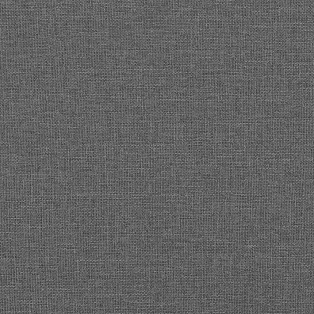 Dagbädd mörkgrå 90x200 cm tyg