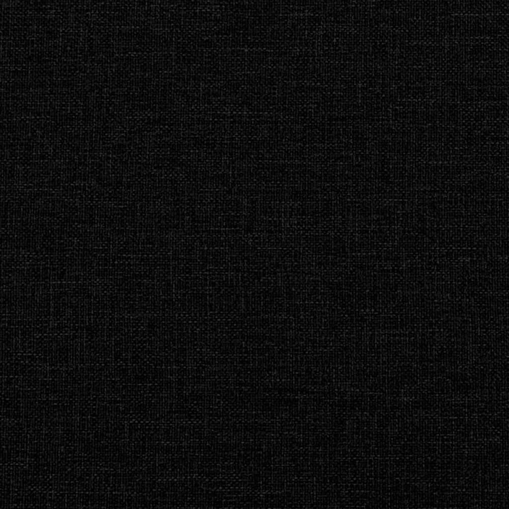 Dagbädd svart 90x200 cm tyg