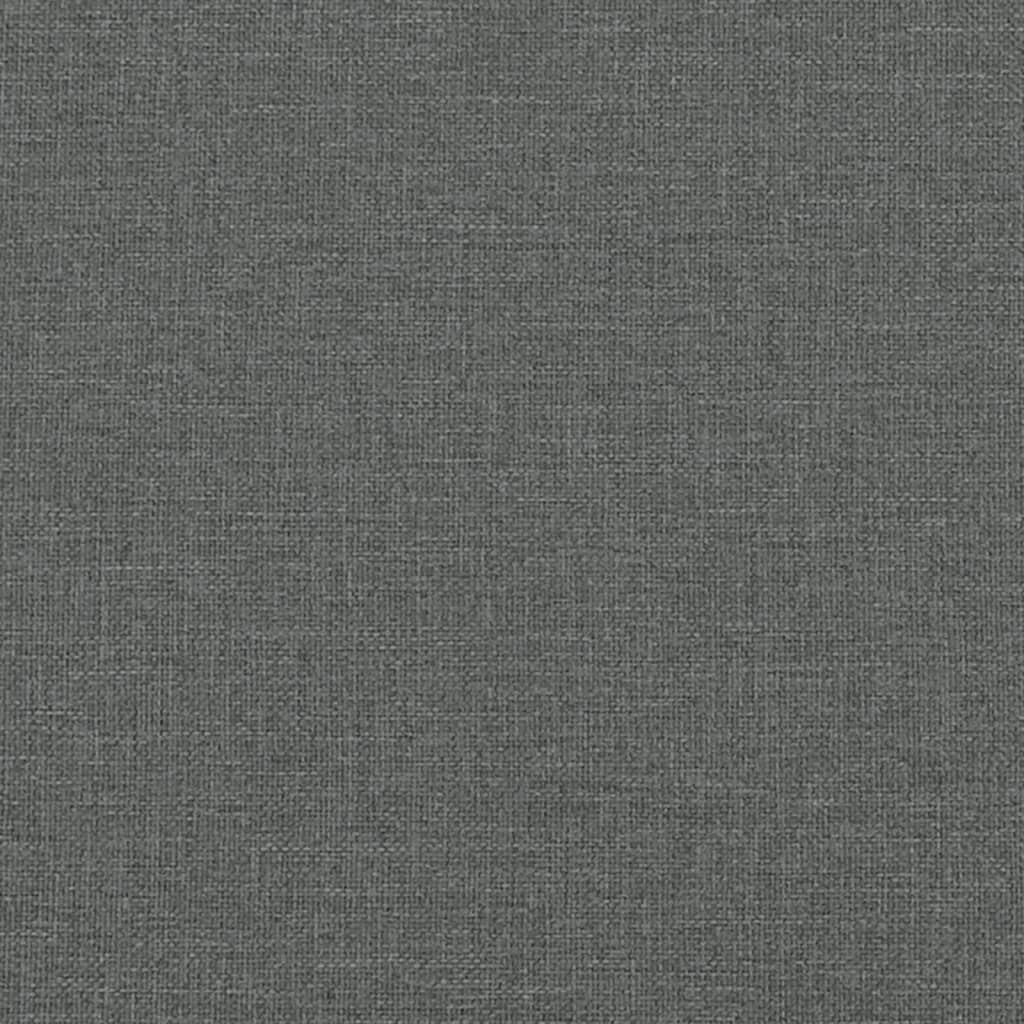 Dagbädd mörkgrå 90x190 cm tyg