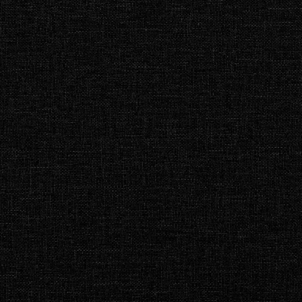Dagbädd svart 90x190 cm tyg