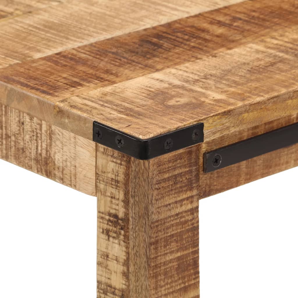 Konsolbord 60x35x75 cm massivt mangoträ