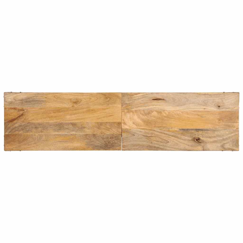 Avlastningsbord 140x35x70 cm mango i massivt trä