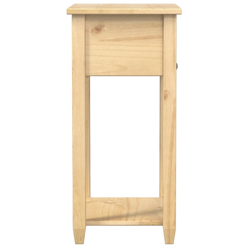 Konsolbord Corona 55x35x73 cm massiv furu