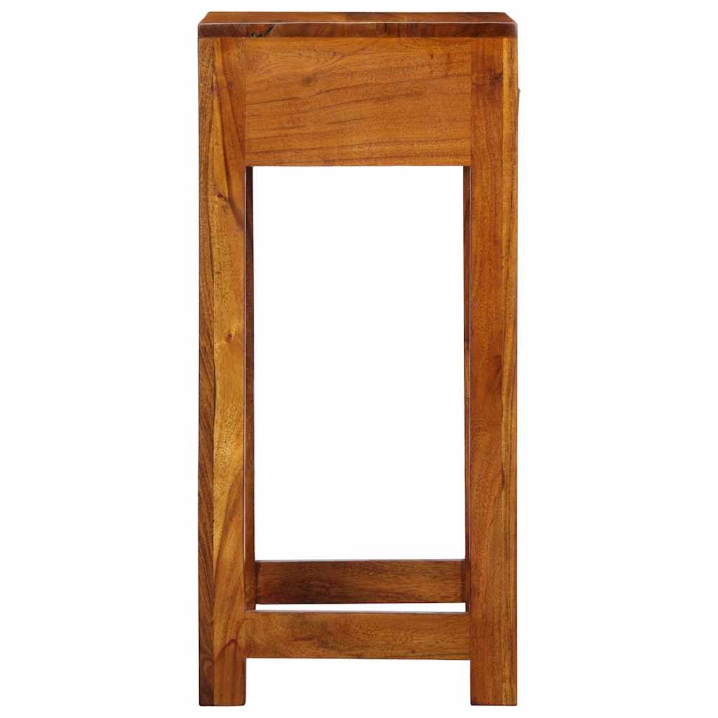 Telefonställ 35x35x75 cm Massivt Akaciaträ