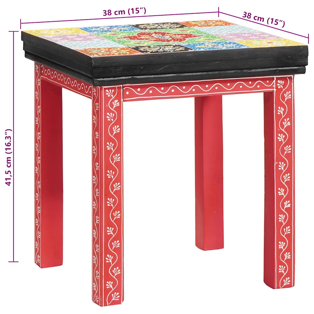 Nesting Tables 3 st Solid Wood Mango