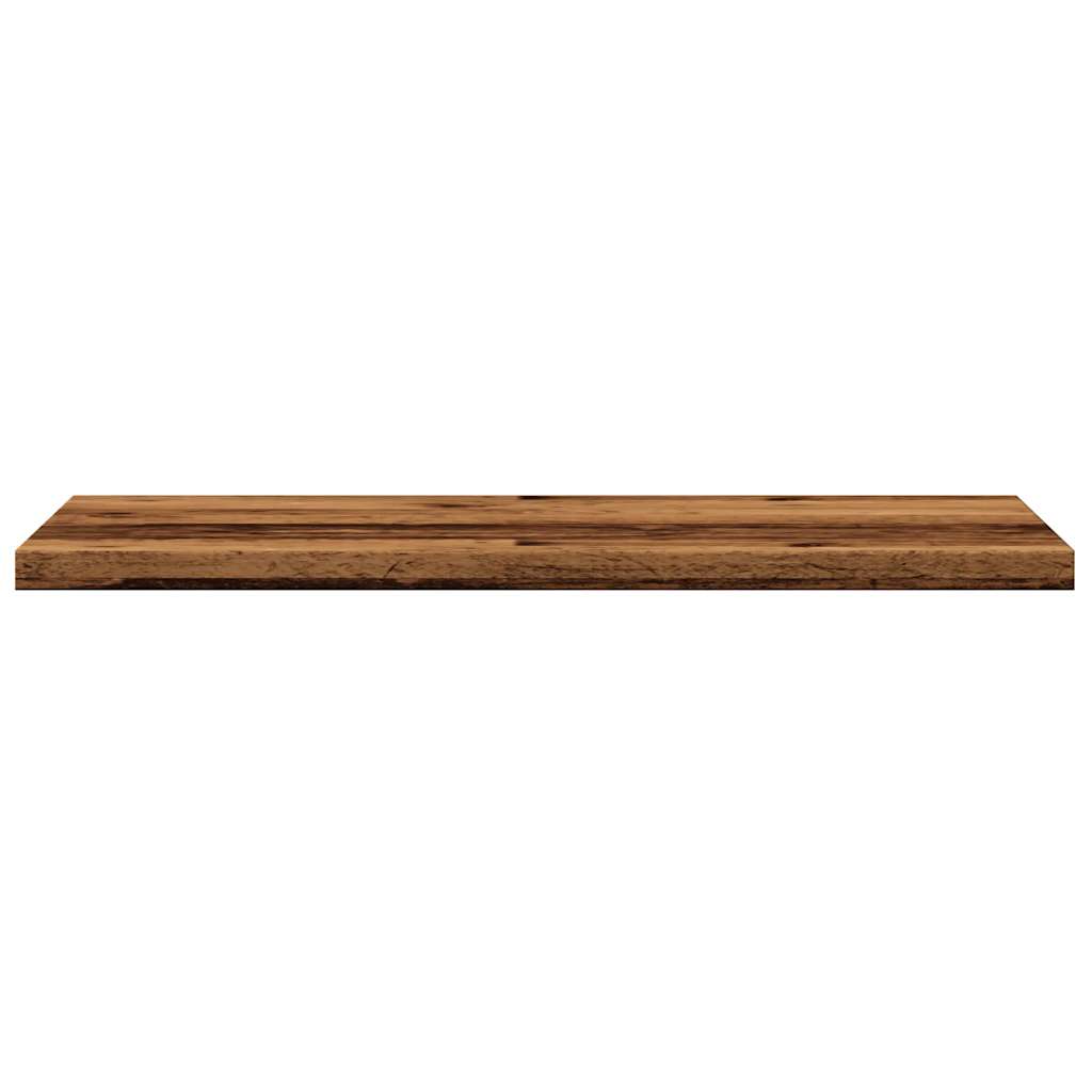Hyllplan 4 st åldrat trä 40x30x1,5 cm konstruerat trä