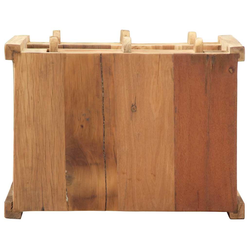 Sidobord 43x32x46 cm Massivt trä Återvunnet