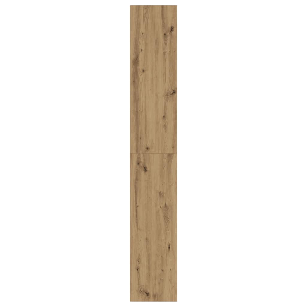 Bokhylla ek 80x30x189 cm konstruerat trä