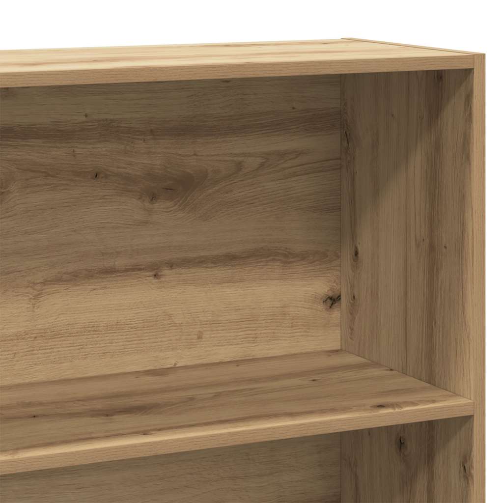 Bokhylla ek 80x30x189 cm konstruerat trä